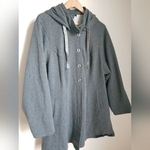 Torrid fleece peacoat jacket size 4